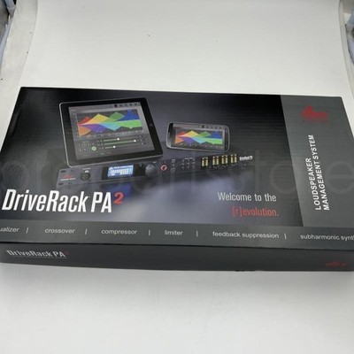 FOR DBX DriveRack PA2 Complete Loudspeaker Management System PA2 USA