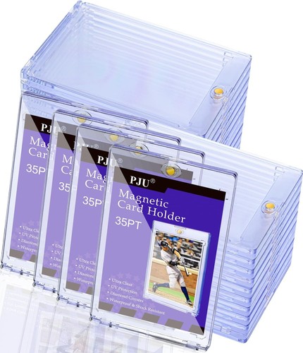 One Card Holder Touch - Secure Magnetic Case for Baseball and Game Cards - Picture 3 of 8