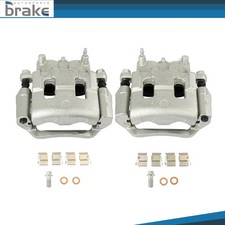 2pcs Front Disc Brake Calipers W Bracket For 2007 2008 2009 Ford Edge Awd 2pcs Front Disc Brake Calipers W Bracket For 2007 2008 2009 Ford Edge Awd