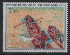France 1972 : N° 1733 ŒUVRE D'ART " LES PÉNICHES "  A.DERAIN  NEUF** LUXE