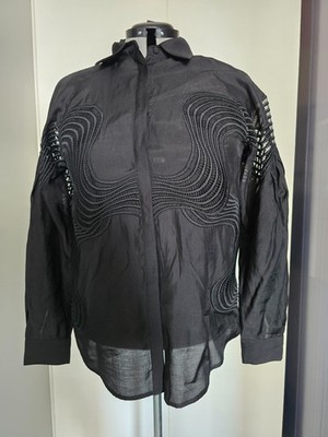 Bluse schwarz, Copenhagen Muse, Gr. XL