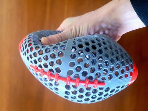 Airless Football - perfekt für Jugend, High School oder College - Made To Fly - Bild 5 von 9
