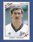 1986 Panini FIFA World cup sticker #407 Kenny Sansom England