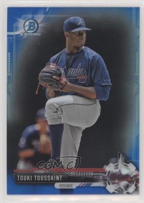 2017 Bowman Draft Chrome Blue Refractor 38/150 Touki Toussaint #BDC-129 gx1