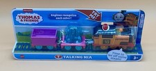 Fisher-Price Thomas and Friends Talking Nia Motorized Engine Train New