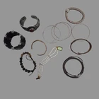 Vtg-Now  Costume Jewelry Bracelets Wearable  Mixed Lot of 12