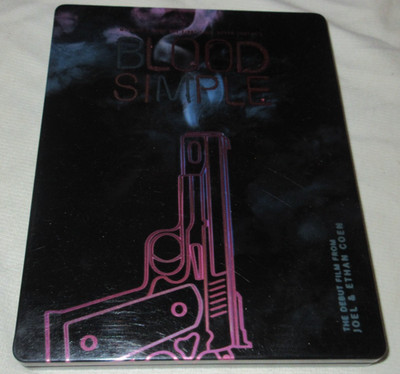 Blood Simple (1984) BLU-RAY Steelbook Coen Brothers Frances McDormand