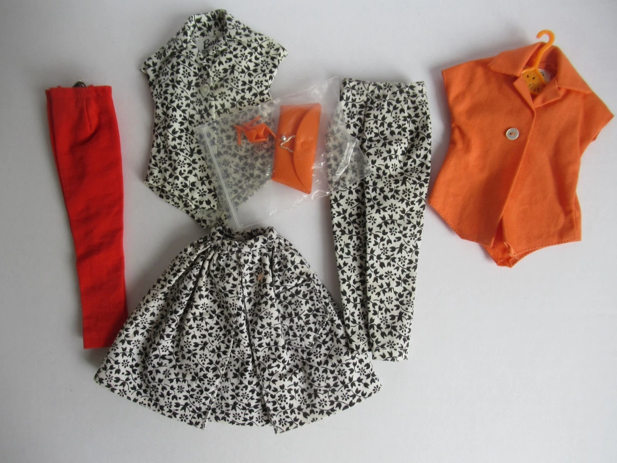 Beau Lot Vintage Barbie Authentique – Poupée + Vêtements + Accessoires