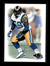 London Fletcher RC: 2000 Skybox Dominion Rookie Card #62. rookie card picture