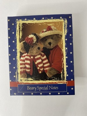 Boyd s Beard  Beary Special Notes . Americana Themed Box With Note Paper