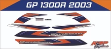 YAMAHA WAVERUNNER GP 1300 R 2003 Graphics / Decal / Sticker Kit  CUSTOM