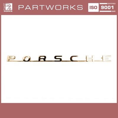 Schriftzug ORIGINAL PORSCHE 356 B C PORSCHE GOLD 64455930105