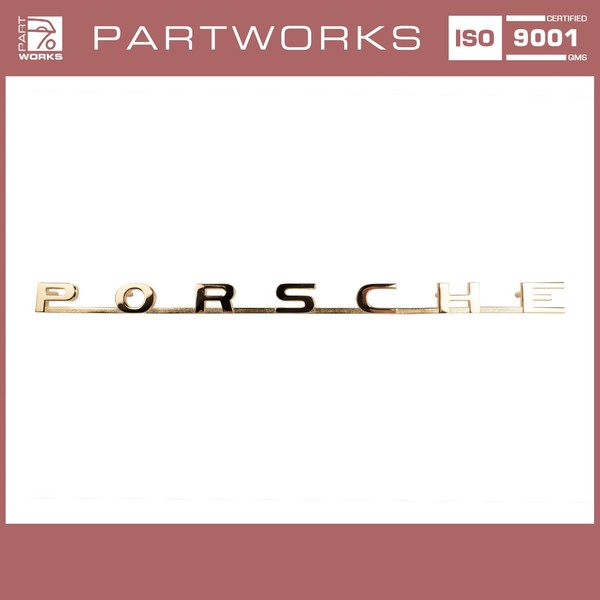 Schriftzug Original Porsche 356 B C Porsche Gold 64455930105-image