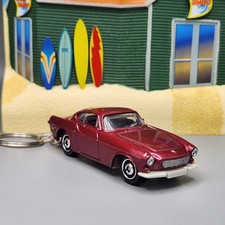 Fits 1969 Volvo P1800s Rare Maroon Custom Car Key Chain