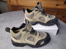 Danner Agitator 45 GTX Boots Womens Size 9 Grey Leather Gore-Tex Hiking 45108