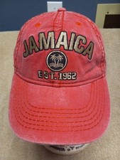 Jamaica - Red Baseball Hat
