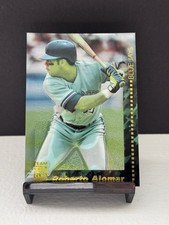 1994 Topps Team Stadium Club Finest Roberto Alomar #1 Toronto Blue Jays MLB