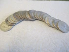FRANKLIN HALF DOLLARS 20 SILVER COINS MIXED DATES