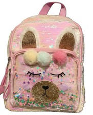 NWT Cat & Jack Girls Pink Sequin Llama Mini B...