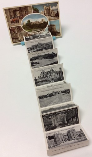 VIEW NOVELTY Pullout Flap Multiview Postcards 1940 to 1960..FINE UNUSED - Picture 4 of 44