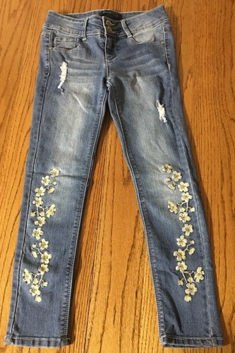 GIRLS BLUE SPICE HIGH WAIST SKINNY 