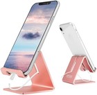 Desk Cell Phone Stand, Holder Compatible with All Androids and IPhone 11Pro - 5s