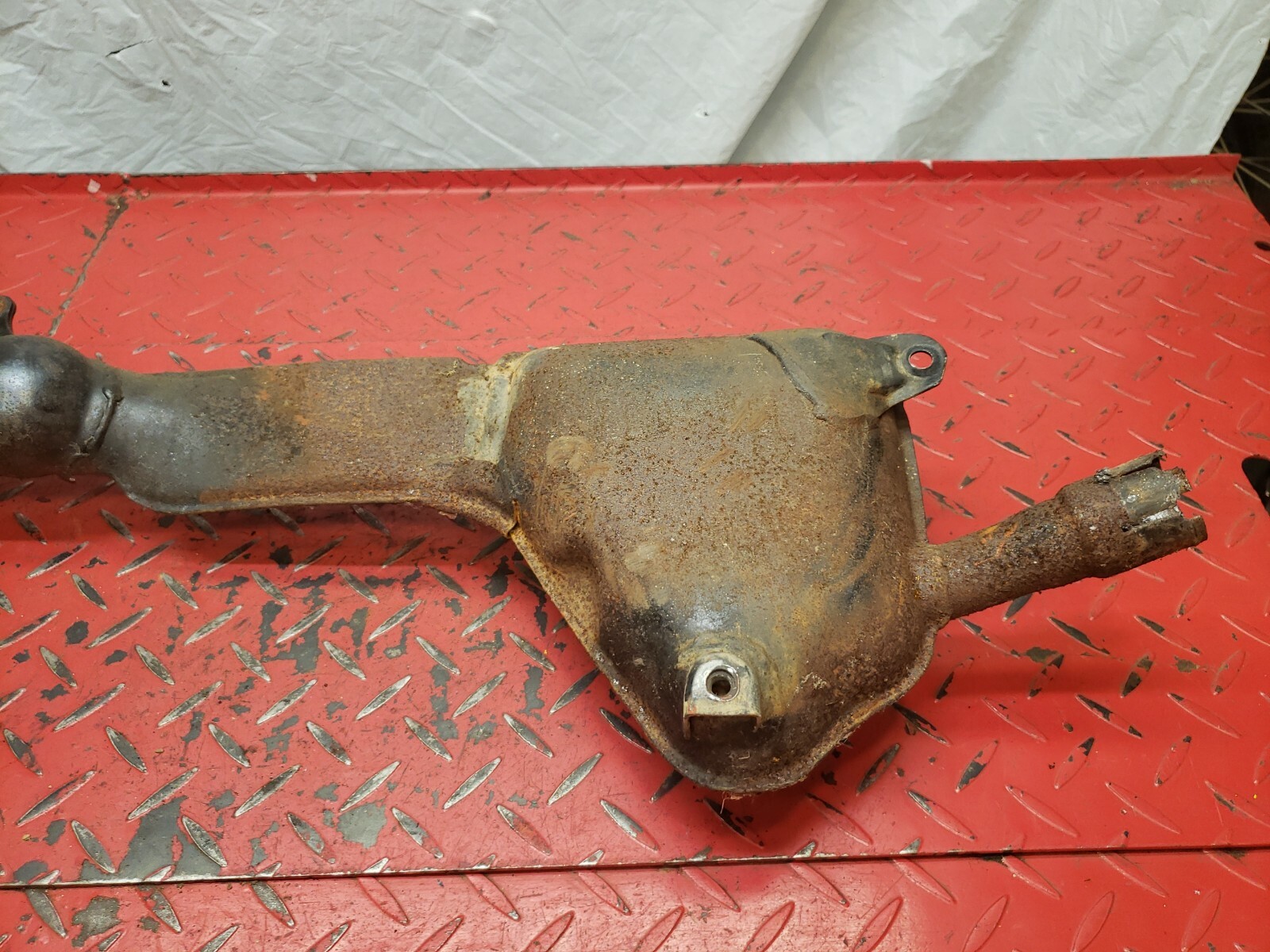 1980 Honda XR200 OEM Exhaust Muffler Silencer Pipe eBay