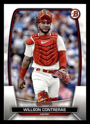 Willson Contreras 2023 Bowman #100 St. Louis Cardinals Buy10get5FREE