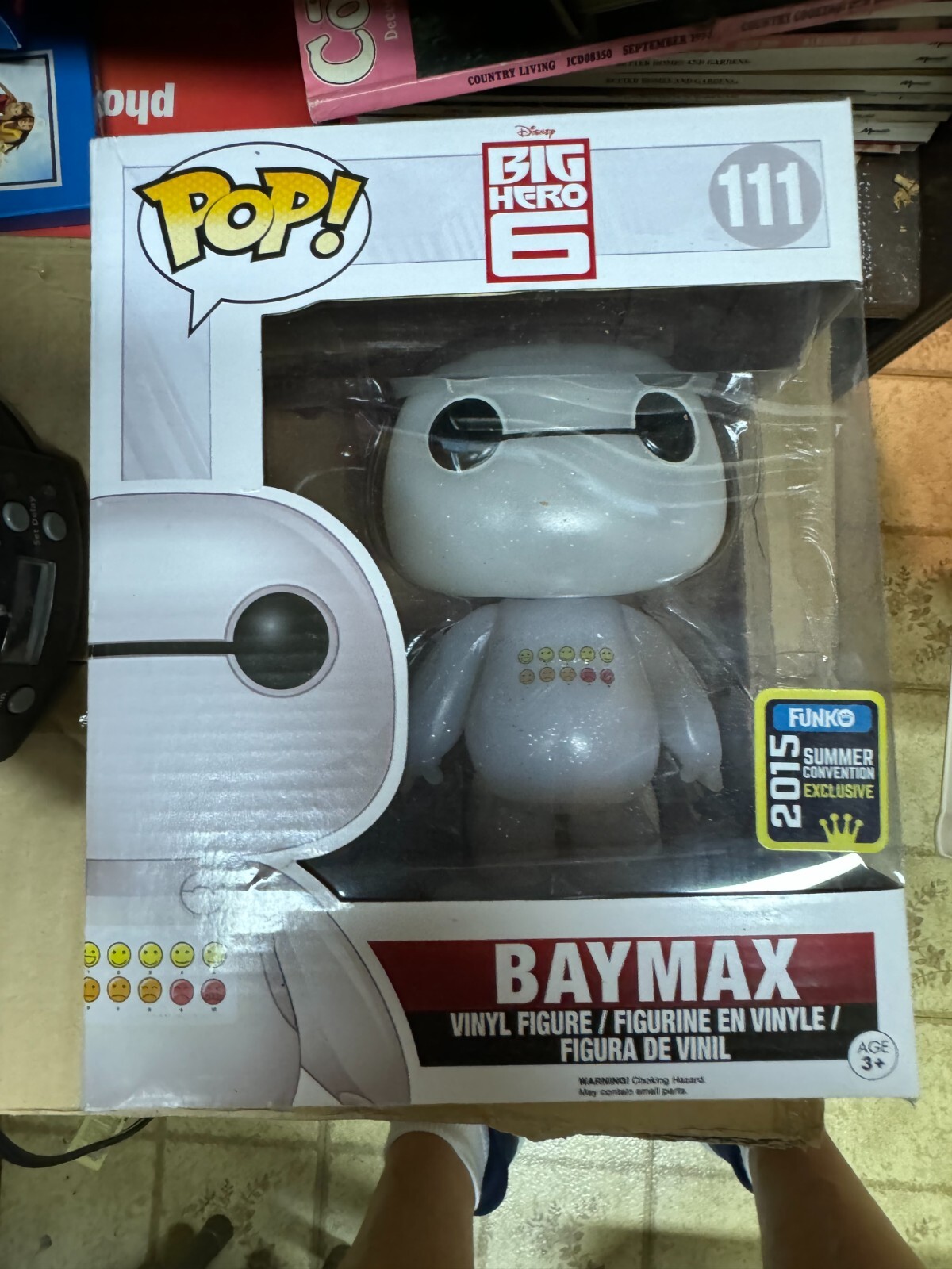 Baymax (Emoticon) Funko Pop!—Exclusivo De Verano (#111)