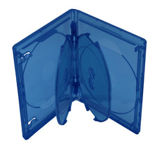 New Viva Elite 4 Disc 15mm Premium Bluray Replacement Movie Storage Shell Case