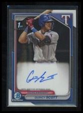 2024 Bowman Chrome Quincy Scott Chrome Prospect Autographs #CPA-QS