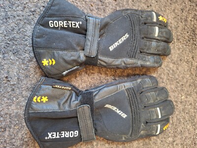 Biker* Ziegen-/Rindsleder Gore-Tex Handschuhe mit echter 3M Thinsulate Isolierung