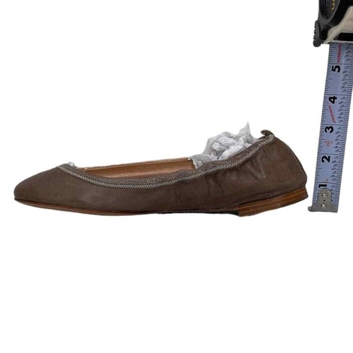 Rag & Bone Leather Ballet Flats Brown Size 37 - Picture 8 of 12