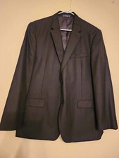 Tommy Hilfiger Suit Jacket . Used One Time Black , 44 Tall