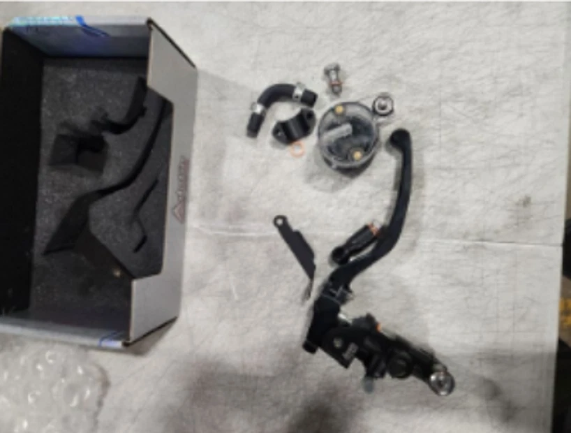 Sistema de frenos radial cilindro maestro de freno para BMW R1250GS R1200GS/RT R1150GS/RS Foto 3 de 4