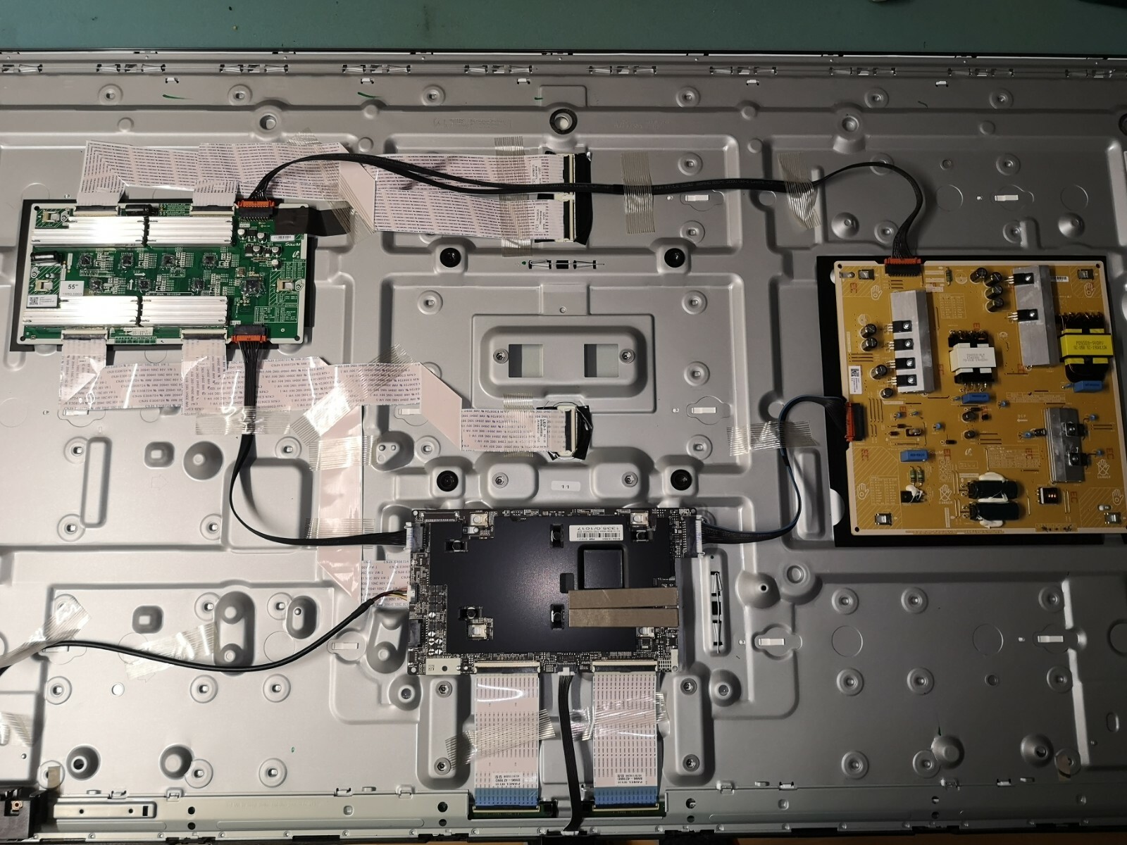 Samsung Qe55q85rat Full Set Of Boards Replacement Psu Main Logic  