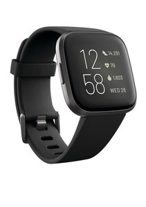 Fitbit-Versa-2-Health-and-Fitness-Smartwatch-Black-Carbon-Aluminum-FB507BKBK