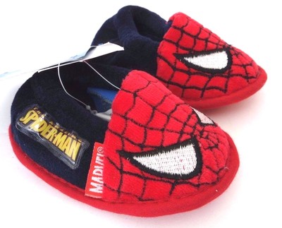 spiderman slippers size 2