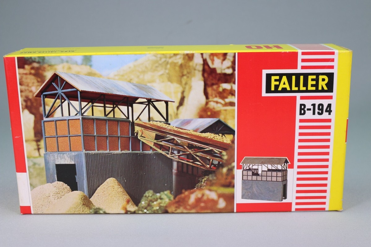 Faller B-194 - Silo De Stockage Ballast/gravier - Maquette HO - Décor Train - Neuf