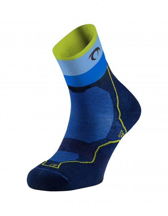 Calze trail running uomo - Lurbel mod. Quimbaya Blu