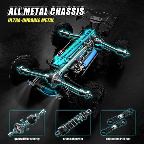 RC Cars for Adults 1/16 Scale Brushless Off-Road Truck 43MPH – Fast & Durable - Picture 4 of 19