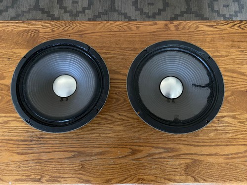 JBL 2125 12" Inch Speaker Subwoofer Pair (2). 8 Ohms. Working. Vintage LOOK GOOD