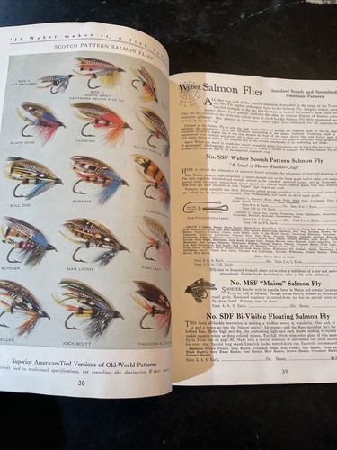 Weber Fly Fishing Tackle Catalog No. 12 1931 Rare Illustrated - Picture 7 of 14