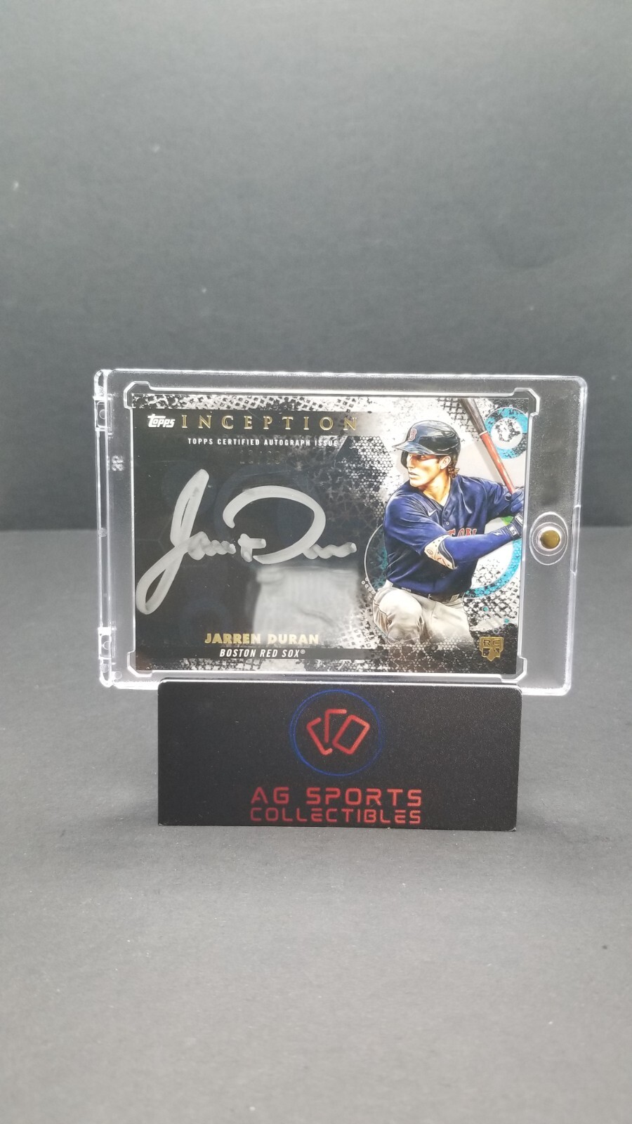 2022 Topps Inception Jarren Duran Boston Red Sox SP Rookie Silver Ink Auto/99