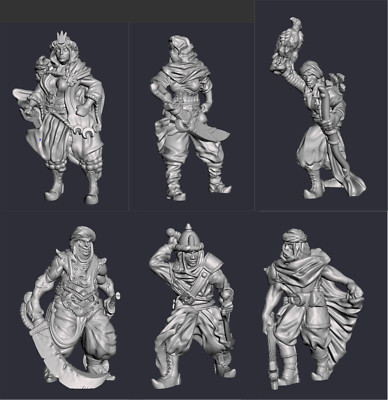Brigands Empire of Scorching Sands EC3D 28mm 32mm