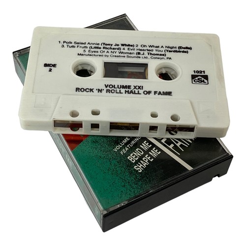 Various Artists: Bend Me Shape Me Volume XX1 Rock N Roll Hall of Fame (Cassette) - Picture 4 of 5