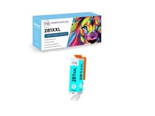 For PGI-280 XXL CLI-281 XXL Ink for Canon Pixma TS8120 TS8220 TS8320 TR7520 Cyan