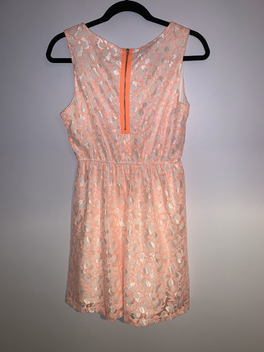 neon orange dress forever 21 Forever 21 Cutout Halter Mini Dress Neon Orange