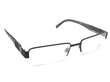 Jaguar Mod 39325-472 Matte Black Half-Rimless Eyeglasses 55-18 140 Switzerland