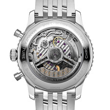 Breitling Navitimer B01 Chronograph 43 Ice Blue Dial Watch AB0138241C1A1 4